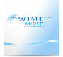 1-Day Acuvue Moist 90pk daglinser | Gratis fragt af kontaktlinser