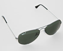 RayBan Aviator grå/sløv RB3025 solbriller