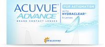 Acuvue Advance for Astigmatism toriske kontaktlinser