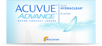 Acuvue Advance  2-ugers linser m/UV filter