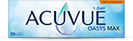 Acuvue Oasys MAX 1-day for Astigmatism Bygningsfejl linser til 1-dags skift fra Johnson & Johnson