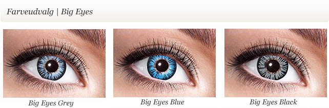 BigEyes kontaktlinser | EyeCatcher farvede linser