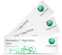  Biomedics 1-day Extra Toric billige toriske linser