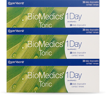 BioMedics 1Day Toric bygningsfejl-linser