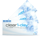 Clear 1-day 1-dags kontaktlinser