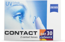 Contact Day 30 farvede kontaktlinser
