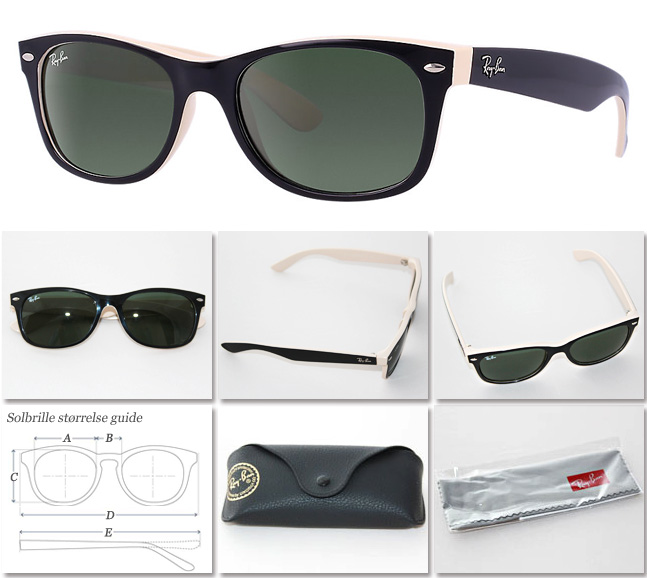 Ray-Ban Wayfarer solbriller RB2132 875 Billige Ray-Ban briller Gratis forsendelse