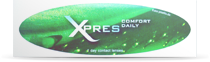 Xpres Comfort Daily bløde 1-dagslinser